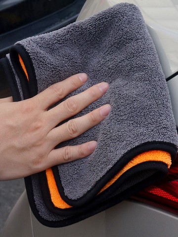 汽車用超細纖維洗車毛巾擦車布專用巾不掉毛加厚吸水抹布內飾清潔