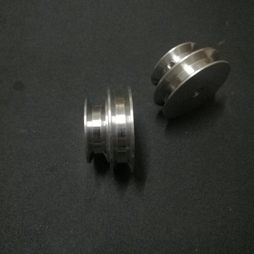 精密鋁合金皮帶輪雙槽30/40變速電機主軸傳動帶輪T形槽圓形皮帶輪