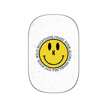 固架 MAX- MagSafe 兼容 黑 - KID - 黃色笑臉