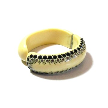 50 年代復古 象牙白 手鐲