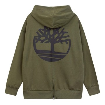 Timberland Tree Logo Hoodie 'Olive Green'