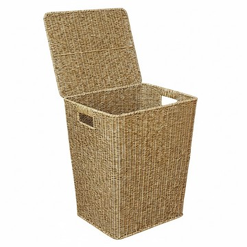 Nature Living 藤編洗衣籃 50公升  1個  39 x 32 x 47cm  棕色