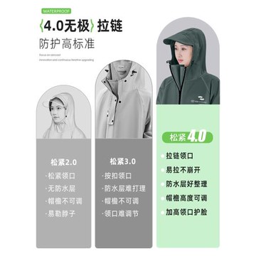 雨衣電動車男成人外穿單人長款全身防暴雨人車分離一體式摩托雨披