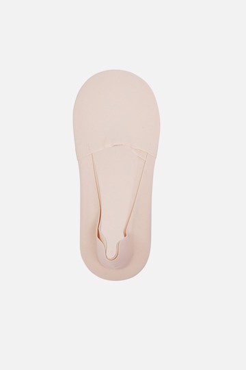 Pink Cotton No-Show Socks One Size-Pink