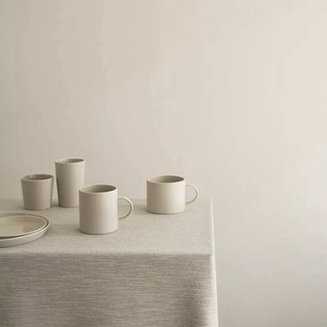 【MOHEIM】Stoneware 馬克杯 380 沙白色