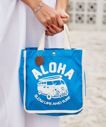 SaibabaEthnique【熱門預購】Aikane 夏威夷風迷你托特包 42VP510