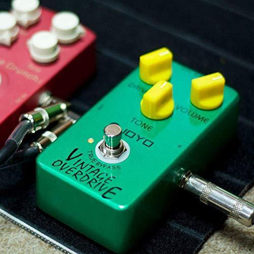 JOYO jf-01ヴィンテージオーバードライブギターエフェクトペダルTrue Bypass 平行輸入