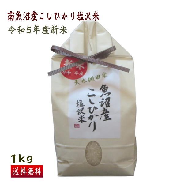 送料無料（令和5年新米） 南魚沼産 コシヒカリ 塩沢米 １ｋｇ（精米） 産地直送 こしひかり 白米