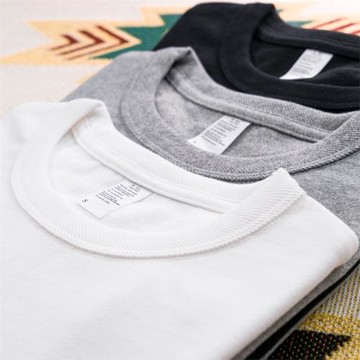 300g 美式復古碳素磨毛重磅厚實純棉長袖T恤打底衫秋冬男阿美咔嘰