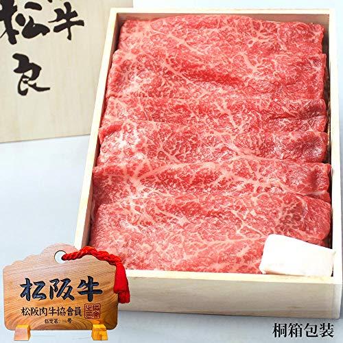 桐箱入り 松阪牛 黄金 特選すき焼き400g お中元