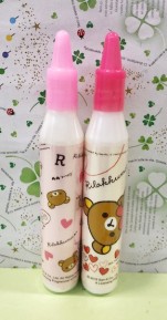 【震撼精品百貨】Rilakkuma San-X 拉拉熊懶懶熊~筆型白膠兩入-粉#19482