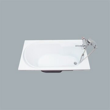 HCG無牆壓克力浴缸(不含龍頭)140x75x47cm /F2484-3778