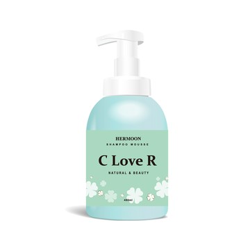 荷沐四葉草洗髮慕絲480ml