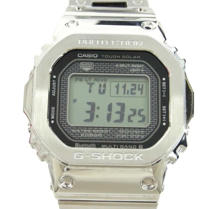 G-SHOCK ジーショック GMW-B5000-1JF メタル 時計 シルバー系 ブラック