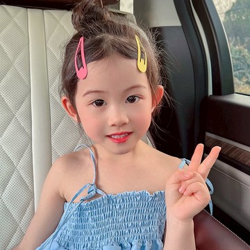 兒童發夾五角星碎發夾女童側邊韓版小號發卡寶寶劉海夾頭飾不傷發