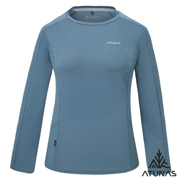 【ATUNAS 歐都納】女款POLARTEC POWER DRY-A1TSGZ02W深岩灰