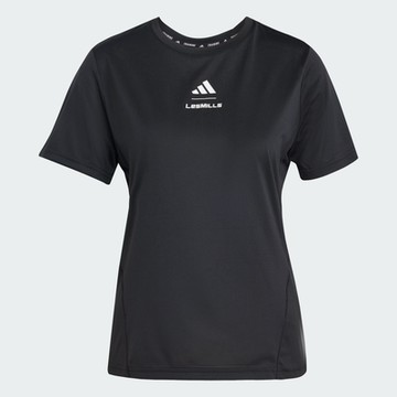 【adidas 愛迪達】 LES MILLS 短袖上衣 T恤 女 JJ1431