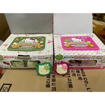 ~省錢叔叔二館~日本 丹生堂 Hello Kitty 造型可可 造型巧克力 超可愛的 迷你巧克力 抹茶巧克力 黑巧克力