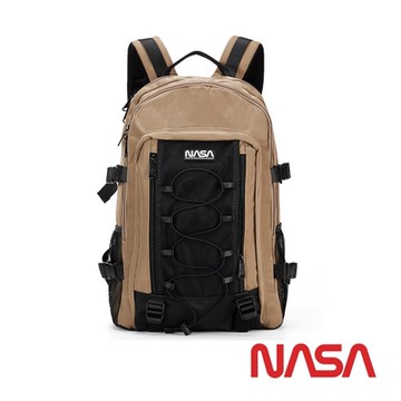【NASA SPACE】山形/重工機能抽繩雙肩後背包 - 月岩咖 NA20009