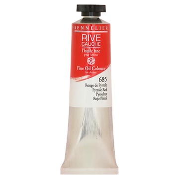 SENNELIER 申內利爾 Rive里夫專家級油畫顏料 一般色 砒咯紅 N130312.685  40ml  1色