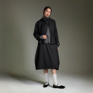 悠行連帽抽繩外套