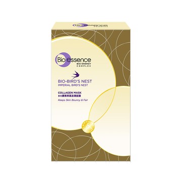 【Bio-essence 碧歐斯】膠原燕窩澎潤面膜23mlx10入