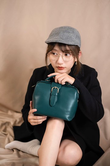 極簡生活醫生包 橄欖墨綠