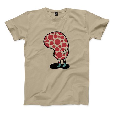 點點腰果 - 卡其 - 中性版T恤