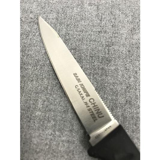 G SAKAI ジーサカイ　SABI KNIFE　サビナイフ　CHINUチヌ　H-1鋼　ストレート