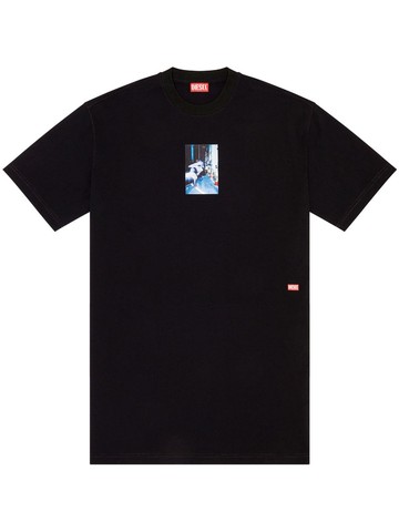 Diesel - T-Wash cotton T-shirt - men - Cotton - M - Black