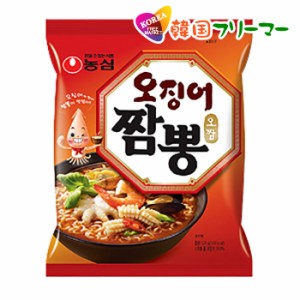 ■『農心』イカチャンポン｜オジンオチャンポン(124g)1個■韓国ラーメン 激辛ラーメン 韓国食品 韓国食材 ラーメン キムチ 焼肉 韓国料理