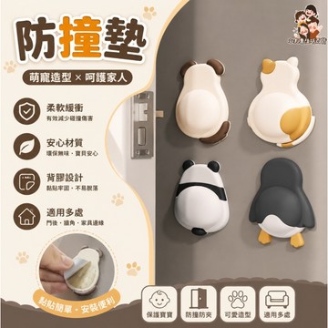 [在台現貨+發票]防撞墊 牆面防撞墊 靜音墊 門後防撞墊 防撞邊 防震墊 防撞靜音墊 門把防撞墊 冰箱門防撞墊 防撞貼