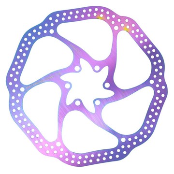 X-FREE【炫彩】180mm 碟煞盤 附螺絲 國際六孔  碟盤6孔 碟片碟 煞盤片 自行車 腳踏車【B59-15】