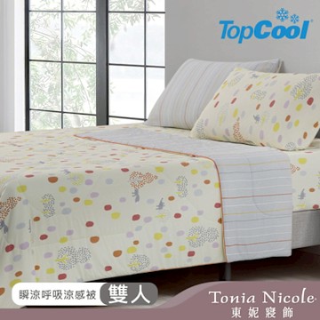 Tonia Nicole 東妮寢飾Jr 迷狐歷險記TopCool瞬涼呼吸涼感被(雙人180x210cm)
