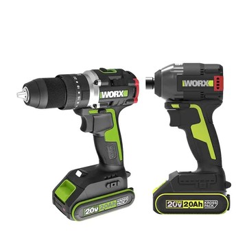 WORX 威克士 20V 無刷鋰電衝擊起子機 + 電鑽組合 WU291-1