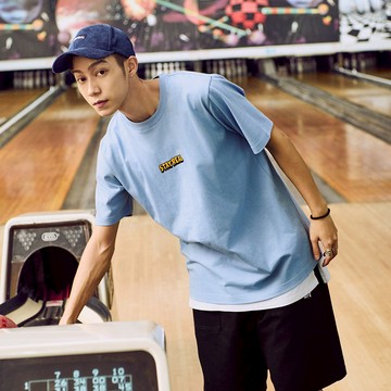 STAYREAL Color Your Life 多色T - 藍