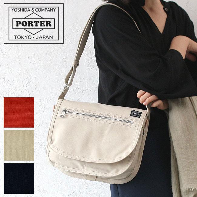 ポーター 吉田カバン ショルダーバッグ 美品 ポーター PORTER ポーター ネイキッド ショルダーバッグ(L) 667