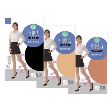 儂儂 non-no~ (7776)140D中壓力褲襪(1件入) 款式可選