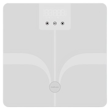 Medisana 藍牙24合1多功能體脂計  BS 340 connect  白色  1個