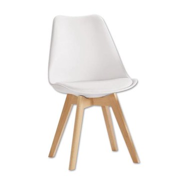 Boden-奧麗莎簡約皮革餐椅/單椅(三色可選)