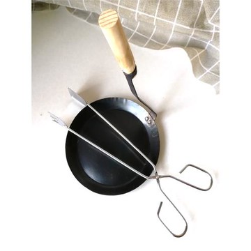 嘉禾燈盞糍粑工具圓形糕餅油炸模具民間小吃鍋巴酥皮蔥油餅油墩子