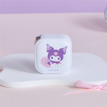 酷洛米愛心枕GaN 45W Type-C雙孔充電頭