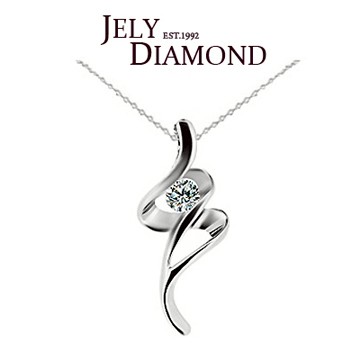 【JELY】綺麗旅程3分天然鑽石項鍊