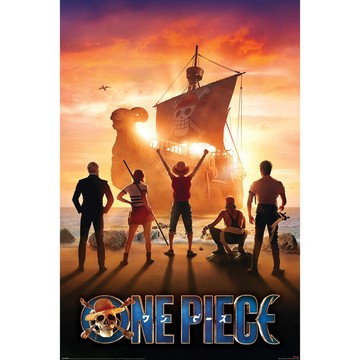 【航海王】真人版 啟航 進口海報/ONE PIECE