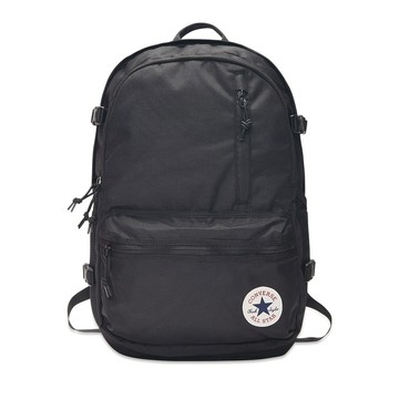 【CONVERSE】匡威  STRAIGHT EDGE BLACK 背包 後背包(10021138-A01)