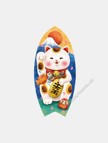 招財貓/財富拼圖御守/10片/呂芊