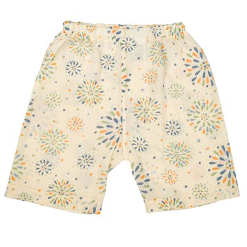 akachan honpo - 幼兒家居褲-煙火-綠色