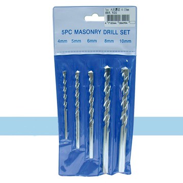 Octopus 5支水泥鑽頭組4-10mm 鑽尾 865.500