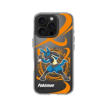 iPhone 16 Pro Clear 透明 - 寶可夢 Pokemon - 戰鬥系列-路卡利歐