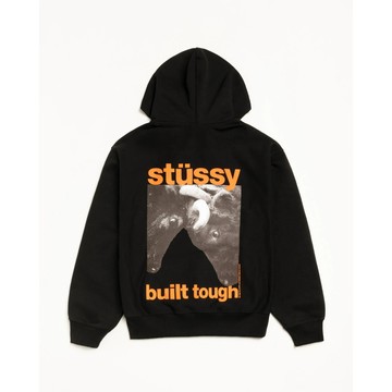 AirRoom 2025AW STUSSY BUILT TOUGH HOODIE 山羊 LOGO 連帽 外套 夾克 現貨